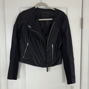 Blank NYC Leather Moto Jacket